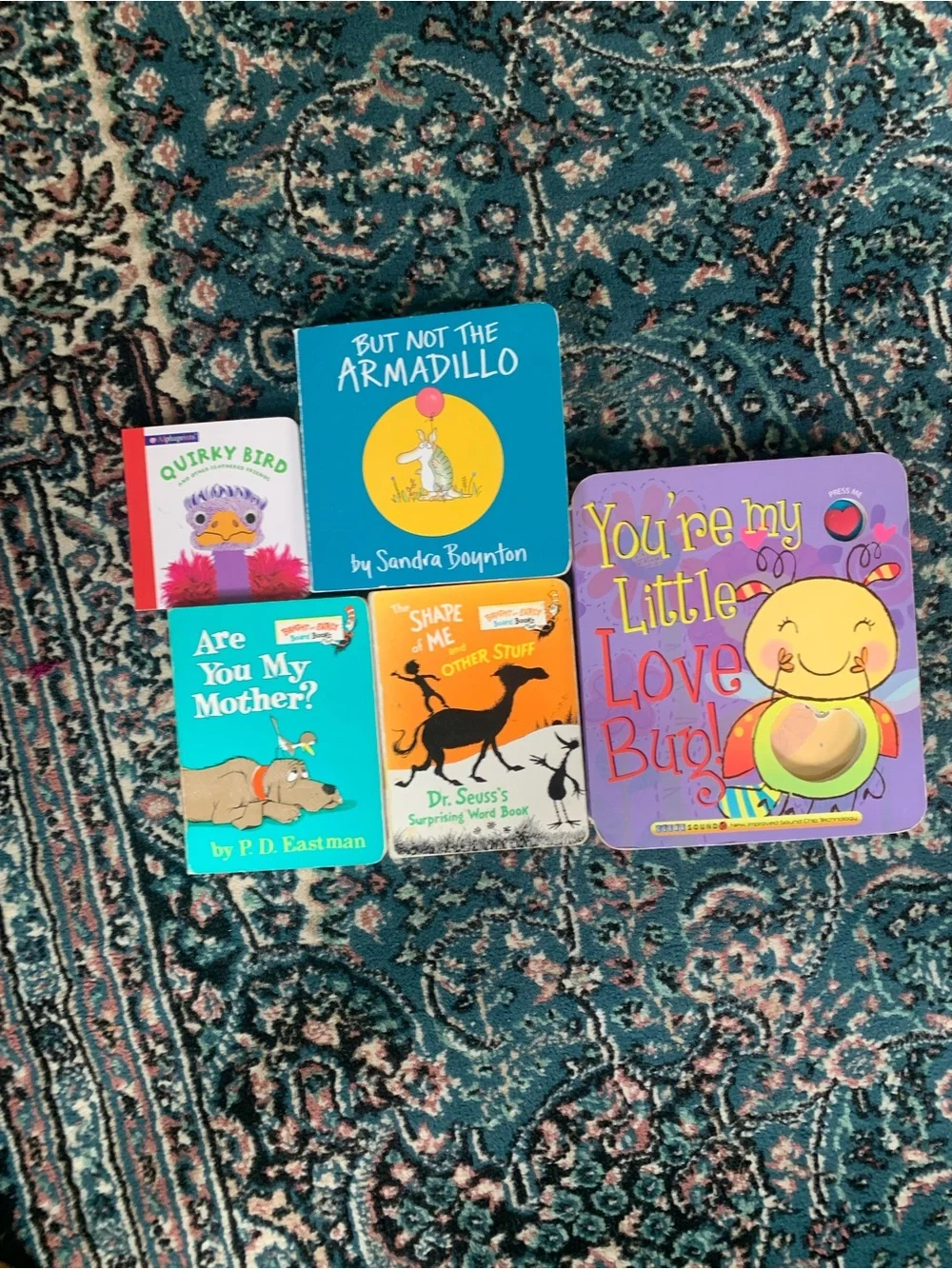 Dr. Seuss, Sandra Boynton, and More Children's Board Books Bundle  lot of 6